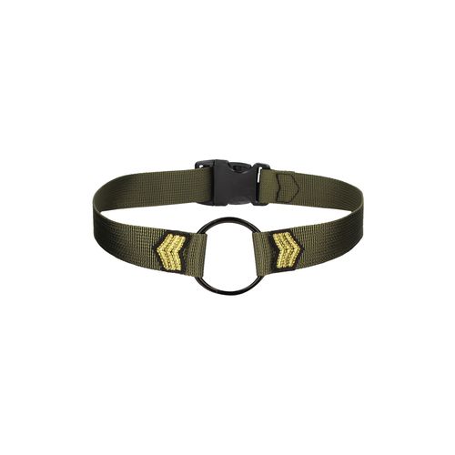 Bâillon O-Ring Army Theme Vert - Ouch - Vert