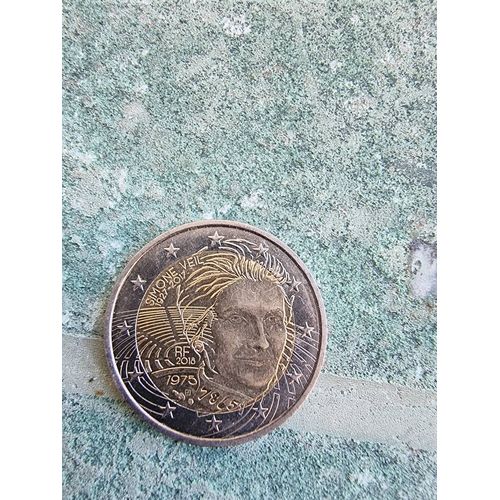 Piece De 2 Euros Simone Veil 1975 Rf 2018