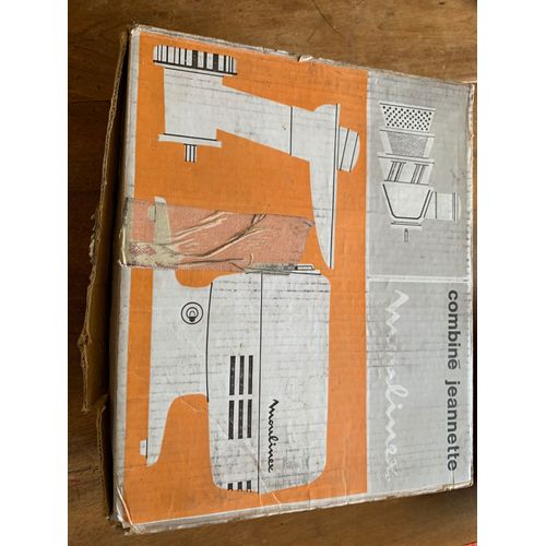 Combiné Jeannette, Moulinex, vintage