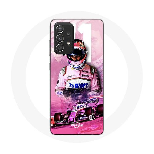 Coque Samsung Galaxy A33 5g Formule 1 Sergio Pérez Pilote De F1 Rose