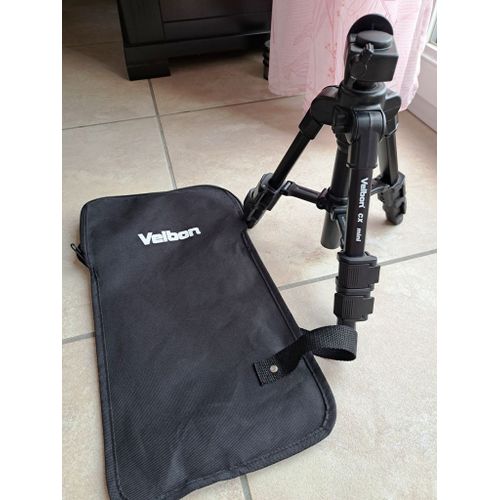 Trépied Velbon CX Mini pour appareils photo + Sac de transport