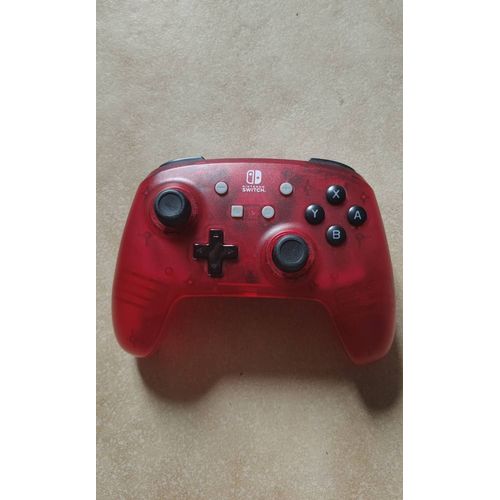 Manette Switch Power A Rouge Gelé