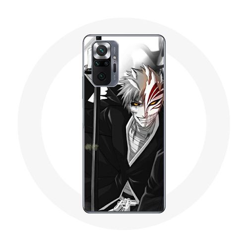 Coque Pour Xiaomi Redmi Note 10 Pro Bleach Manga Ichigo Kurosaki Épée
