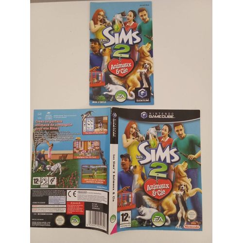 Jaquette Et Notice Sims 2 Animaux Et Cie Sur Gamecube