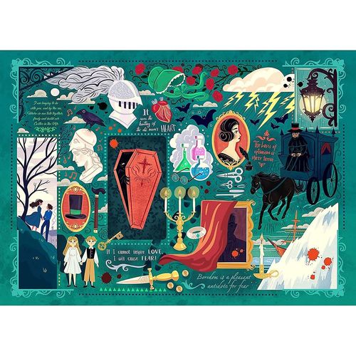 Book Club - Gothic Novels - Puzzle 1000 Pièces