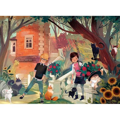Puzzle Pièces Xxl - The Cat Whisperers Nova And Henry - Puzzle 300 Pièces