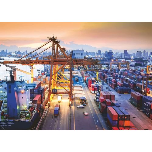 Hafen In Hamburg - Puzzle 1000 Pièces