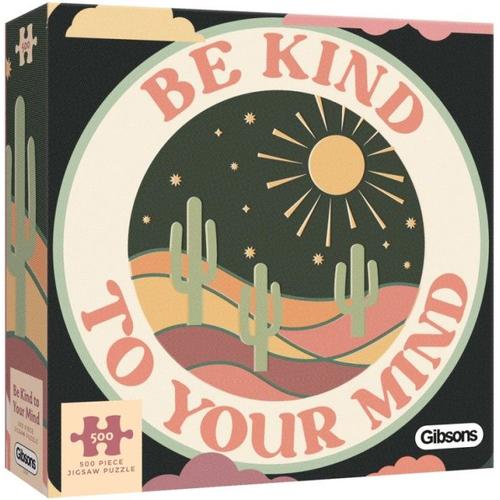 Be Kind To Your Mind, - Puzzle 500 Pièces