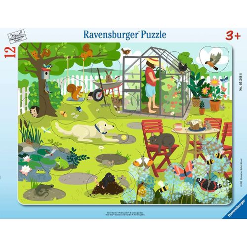 Puzzle Cadre - Notre Jardin - 12 Pièces