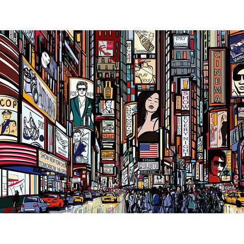 Buntes New York - Puzzle 1000 Pièces
