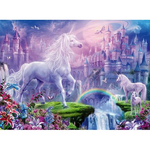 Puzzle Pièces Xxl - Glitter - Licorne - Puzzle 100 Pièces