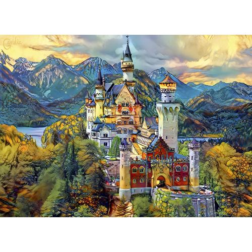 Château De Neuschwanstein, Allemagne - Puzzle 1000 Pièces