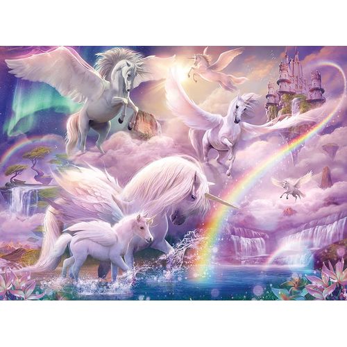 Puzzle Pièces Xxl - Licorne Pegase - Puzzle 100 Pièces