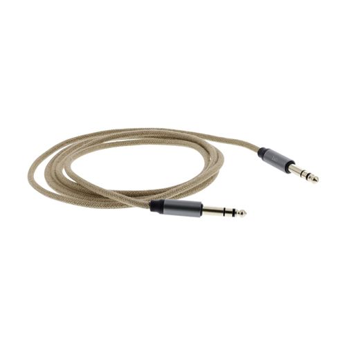 T'nB Rope - Câble audio - jack mono pour jack mono - 2 m - brun