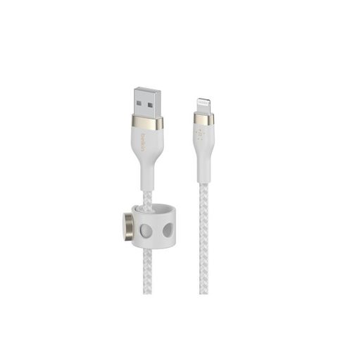 Belkin BOOST CHARGE - Câble Lightning - USB mâle pour Lightning mâle - 2 m - blanc