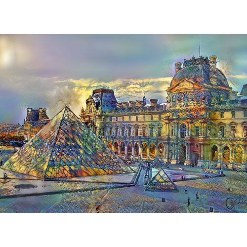 Musée Du Louvre, Paris, France - Puzzle 1000 Pièces