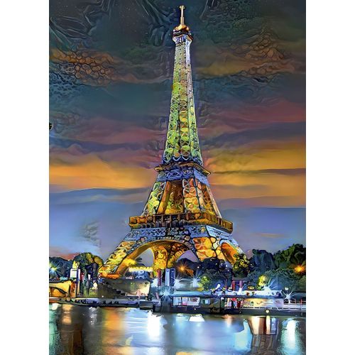 Eiffel Tower At Sunset, Paris, France - Puzzle 1000 Pièces