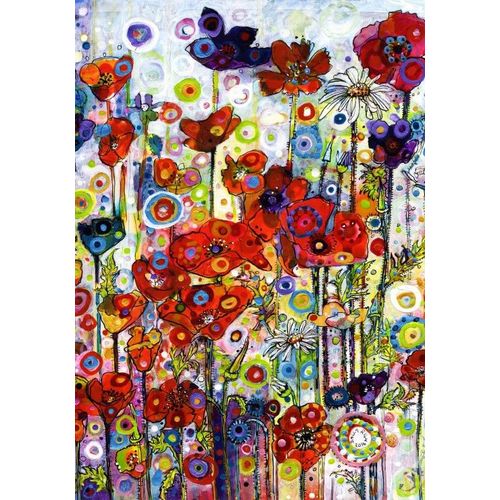 Sally Rich - Poppies - Puzzle 1000 Pièces