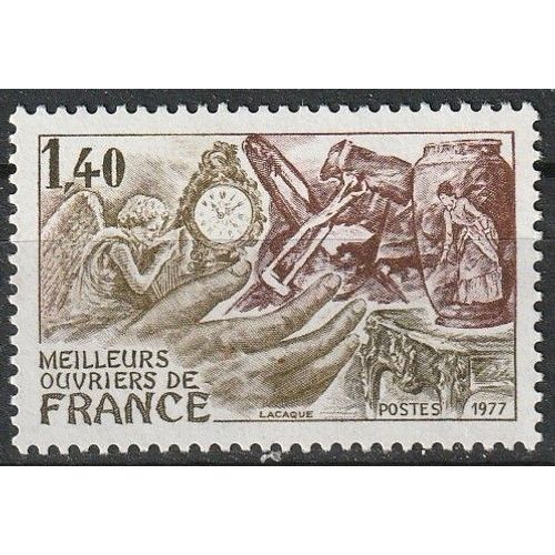 Meilleurs Ouvriers De France, Timbre Neuf** 1977 N° 1952