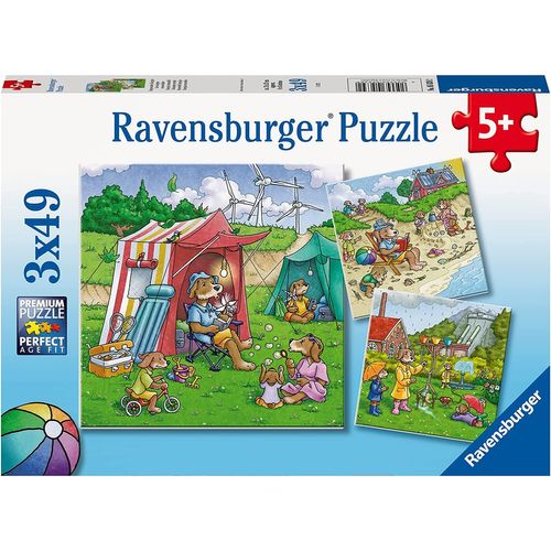 3 Puzzles - Regenerative Energies - 49, 49 Et 49 Pièces