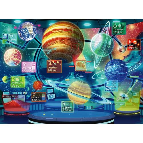 Puzzle Pièces Xxl - Planet Holograms - Puzzle 300 Pièces