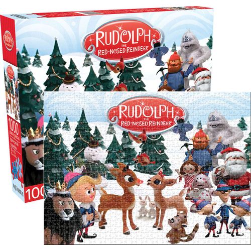 Rudolph Au Nez Rouge - Puzzle 1000 Pièces