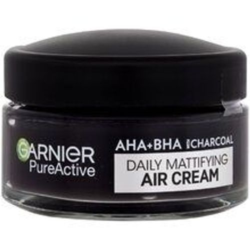 Garnier - Pure Active Aha + Bha Charcoal Daily Mattifying Air Cream - Zmat¿Ující Denní Ple¿Ový Krém 50ml 