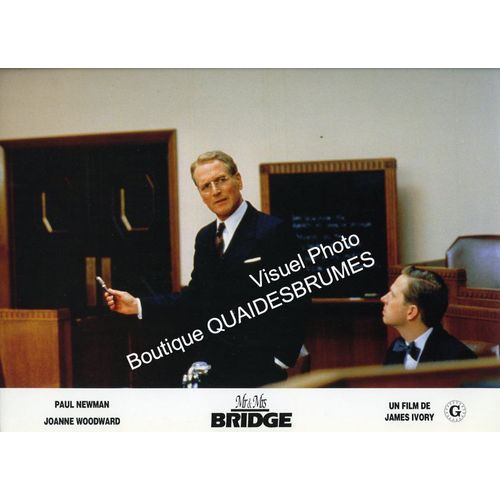 Mr. &/And/Et Mrs. Bridge : Photo D'exploitation Cinématographique - Format 23,5x29,5 Cm - De James Ivory Avec Paul Newman, Joanne Woodward, Saundra Mcclain, Margaret Welsh, Kyra Sedgwick - 1990