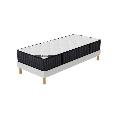 Ensemble Matelas Cosmos + Sommier 90x190 Hauteur 26cm