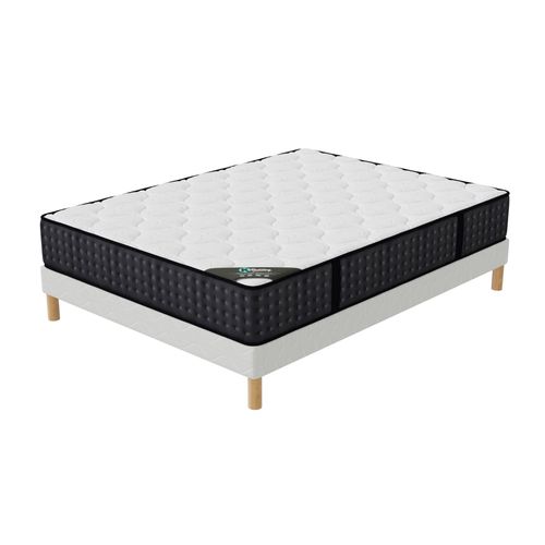 Ensemble Matelas Cosmos + Sommier 140x190 Hauteur 26cm