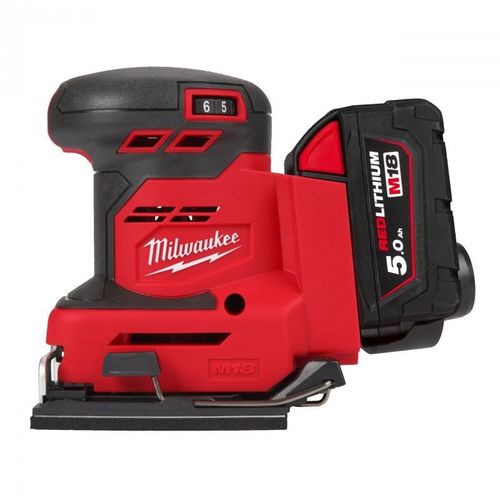 PONCEUSE VIBRANTE 1/4 FEUILLE 18 VOLTS FUEL M18 BQSS-502B - Milwaukee