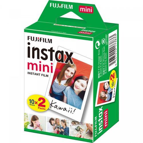 Film papier photo instantané Fujifilm Instax Mini - Pack de 20