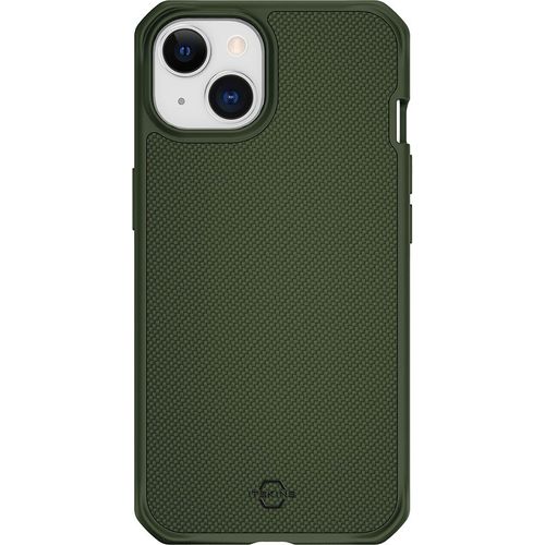 Coque Renforcée Iphone 14 Plus Ballistic Nylon R 100% Plastique Recyclé Verte Itskins