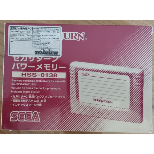 Sega Saturn - Backup Memory - Jap Hss-0138