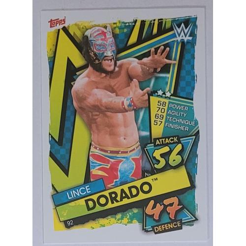 Carte Slam Attax 2021 - Base 092 - Lince Dorado - Wwe Topps