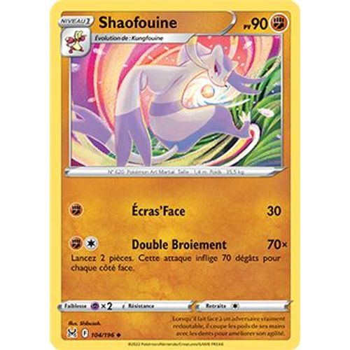 Shaofouine - 104/196 - Origine Perdue