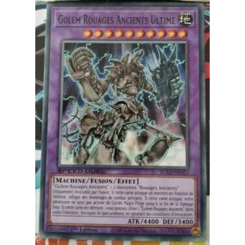Yu Gi Oh Sgx1 Frd21 Golem Rouages Ancients Ultime
