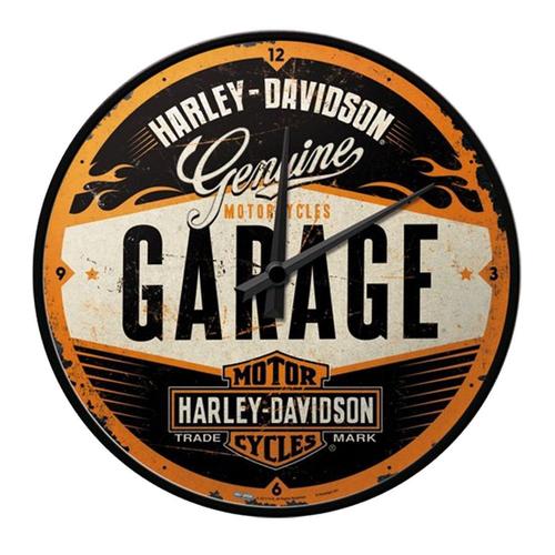 Pendule rétro Harley Davidson 30 cm