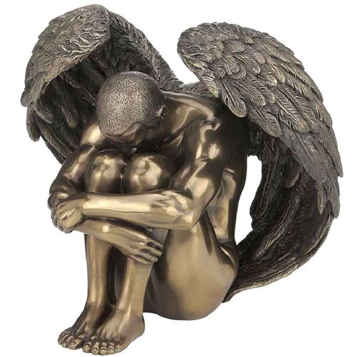 Statuette en résine Homme nu ailé