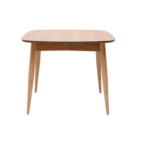 Table ? Manger Extensible Fr?Ne Naturel L90-130 Cm Nordeco