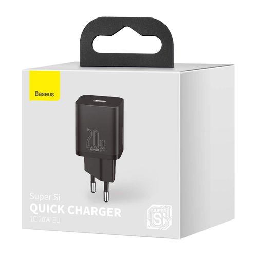 Baseus Travel Charger Set Super Si 1c Pd Fast Charger + Cable (type--