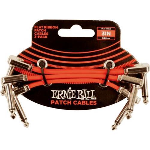 Ernie Ball - 6401 Pack 3 Cables Patch