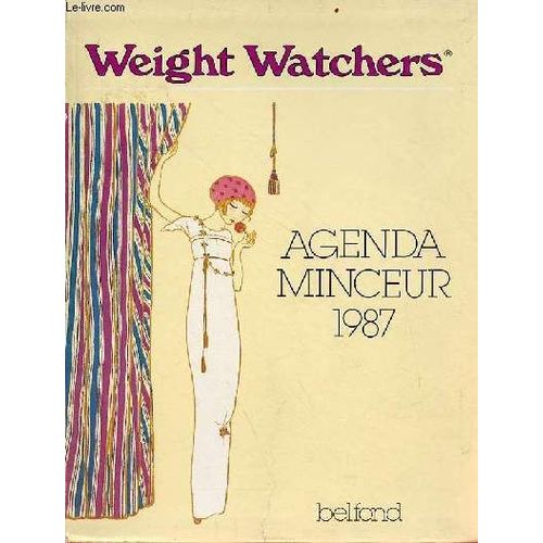 Weight Watchers Agenda Minceur 1987.