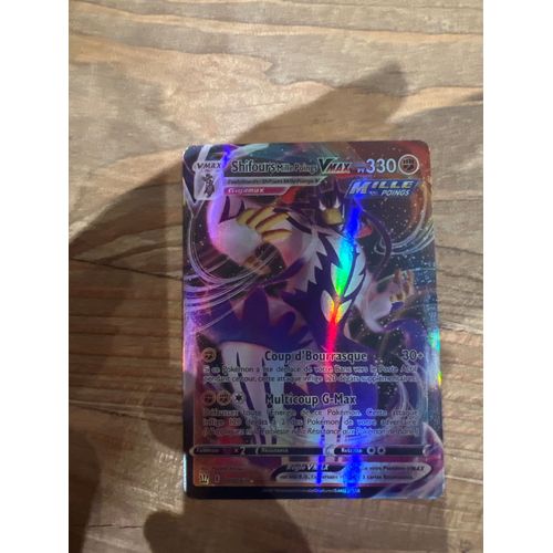 Carte Pokémon Shifours Mille Poings Vmax Pv330 E 088/163
