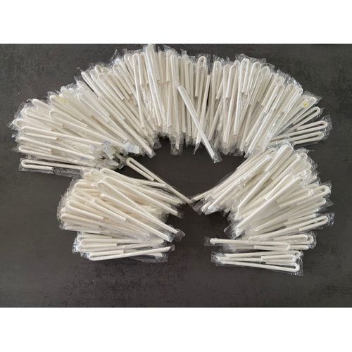 Lot De 250 Pailles Carton Emballées Individuellement