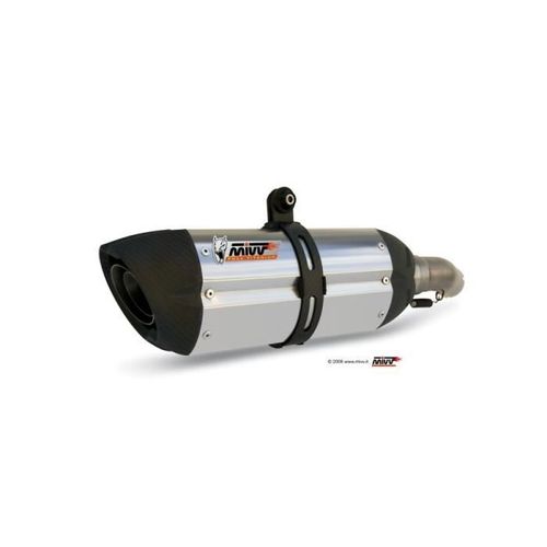 Silencieux Mivv Suono Inox/Casquette Carbone Bmw K1200 R/S/Gt/Lt