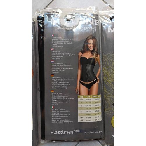 Corset Meafine Plastimea + Noir