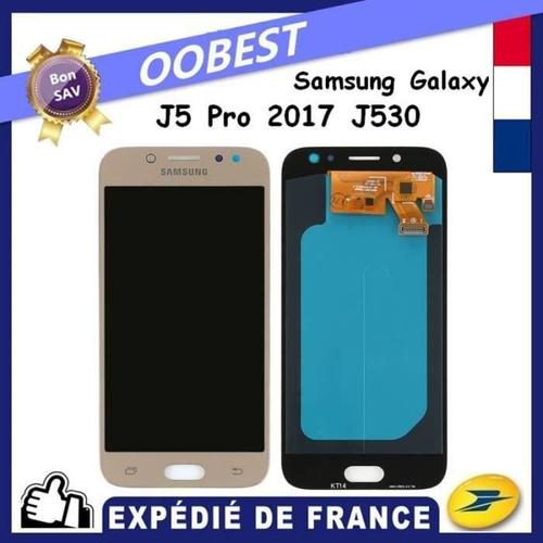 Complet Vitre Tactile+Écran Lcd Pour Samsung Galaxy J5 Pro 2017 J530 Sm-J530f Gold Chta4873