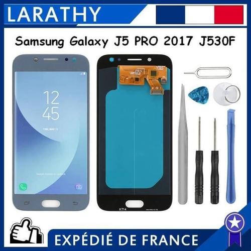Complet Vitre Tactile+Écran Lcd Pour Samsung Galaxy J5 Pro 2017 J530 Sm-J530f Bleu Chta4869