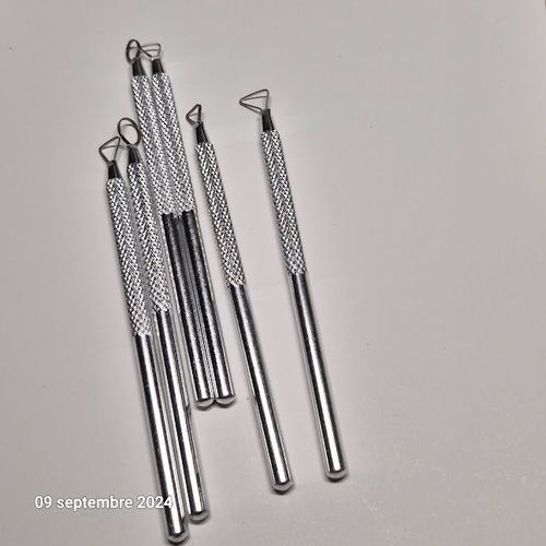 Lot De 6 Mirettes En Métal Avec 6 Formes Différentes